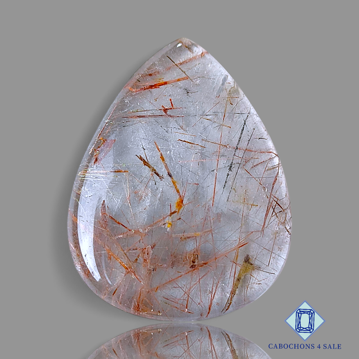 Copper Rutile Quartz Energy Stone | Known for Mental Clarity, Decision ...
