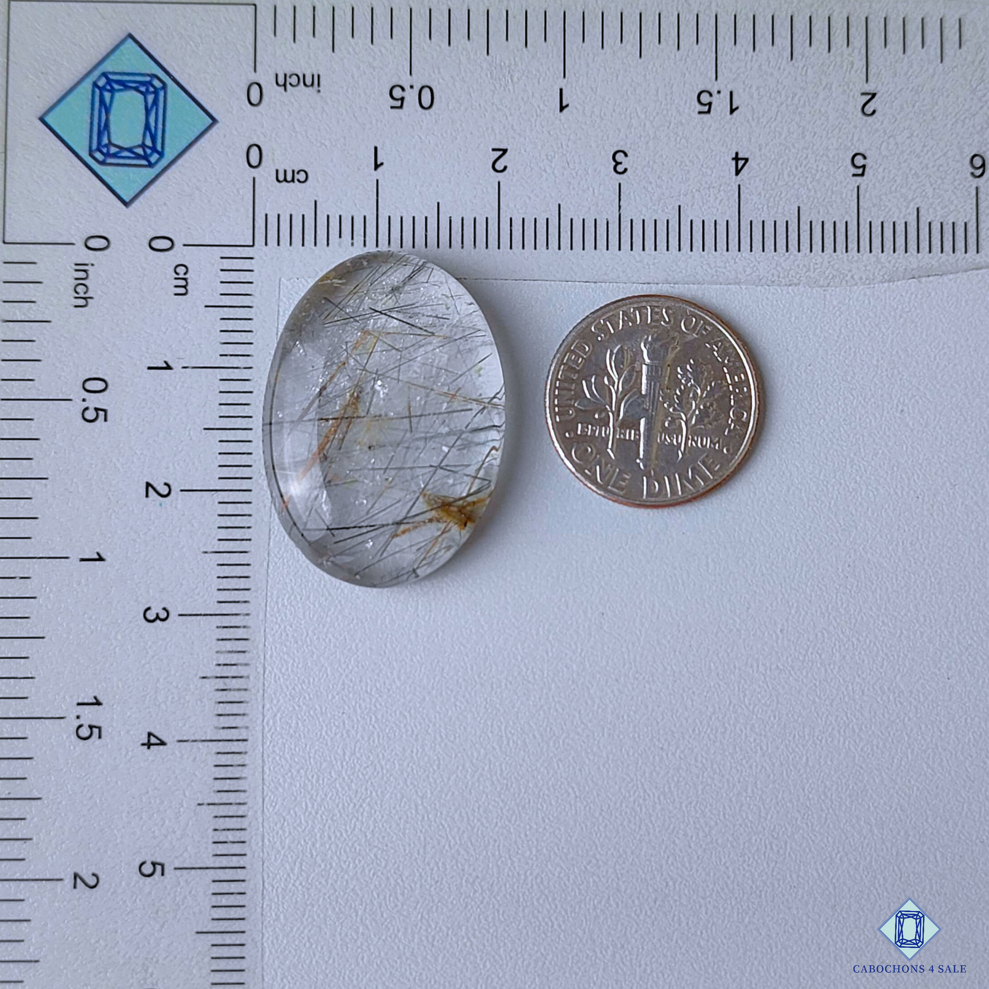 Copper with Black Rutile Quartz