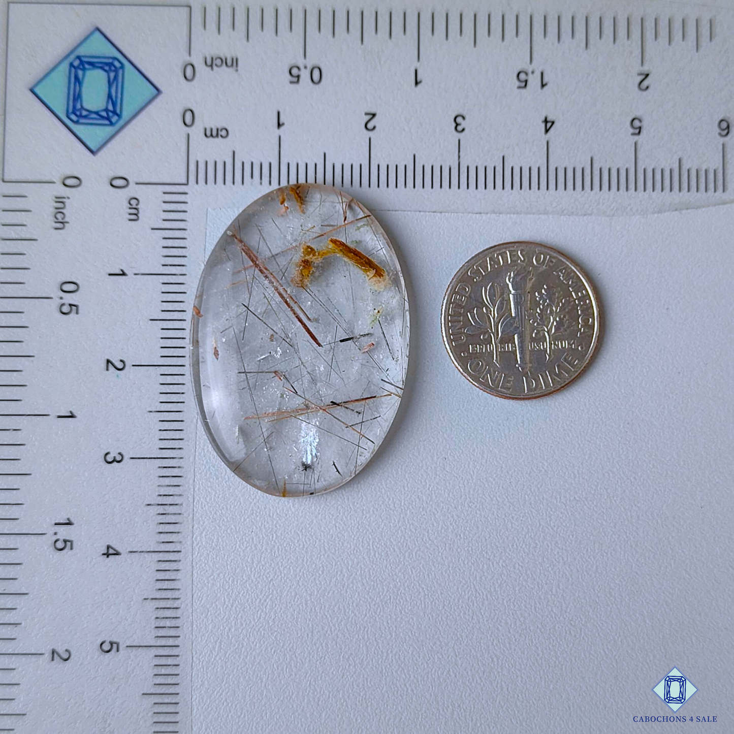 Copper with Black Rutile Quartz