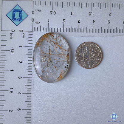 Copper with Black Rutile Quartz