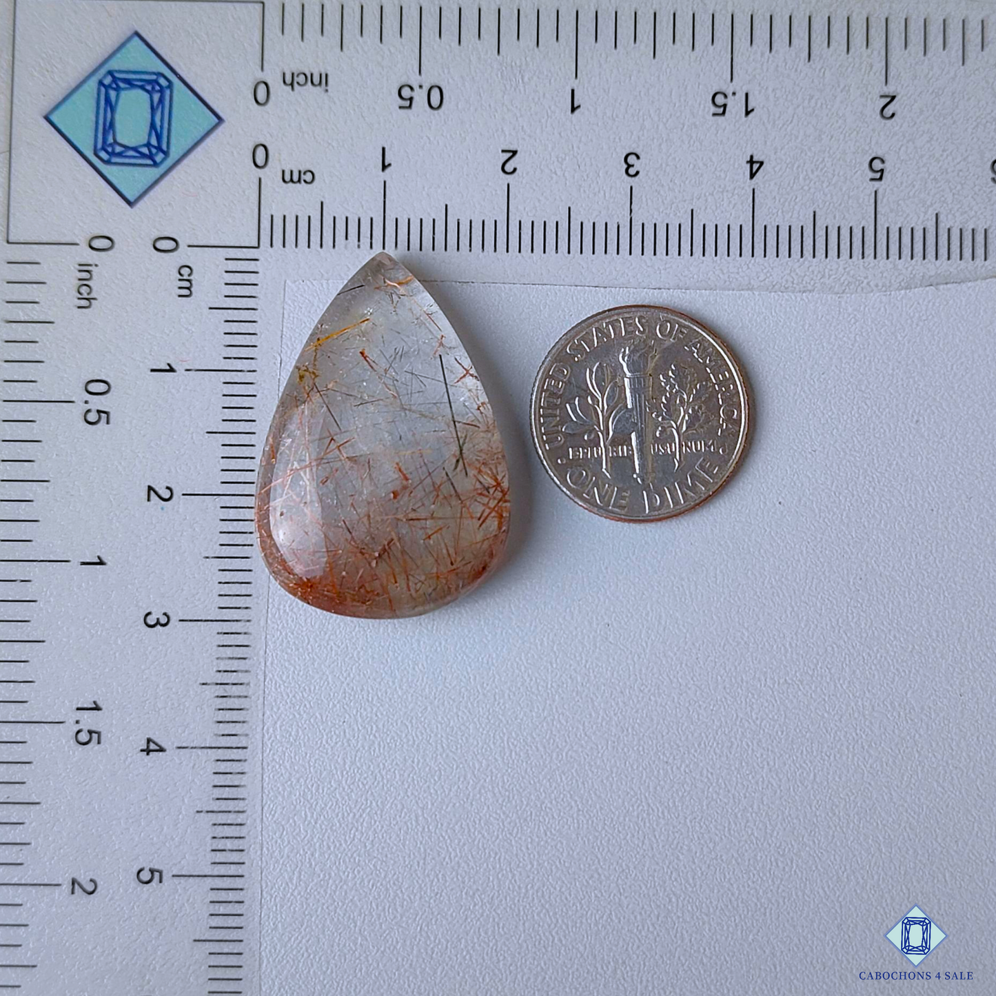 Copper with Black Rutile Quartz