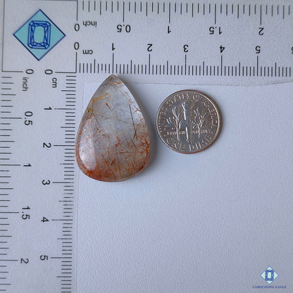 Copper with Black Rutile Quartz