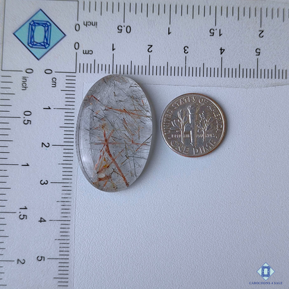 Copper with Black Rutile Quartz