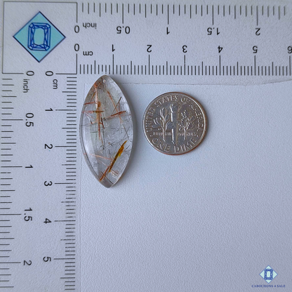 Copper with Black Rutile Quartz