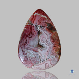 Crazy Lace Agate Pear Cabochons