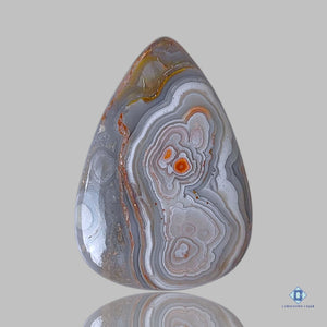 Crazy Lace Agate Pear Cabochons