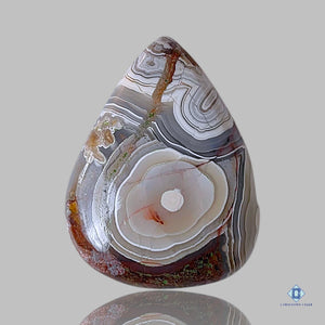 Crazy Lace Agate Pear Cabochons