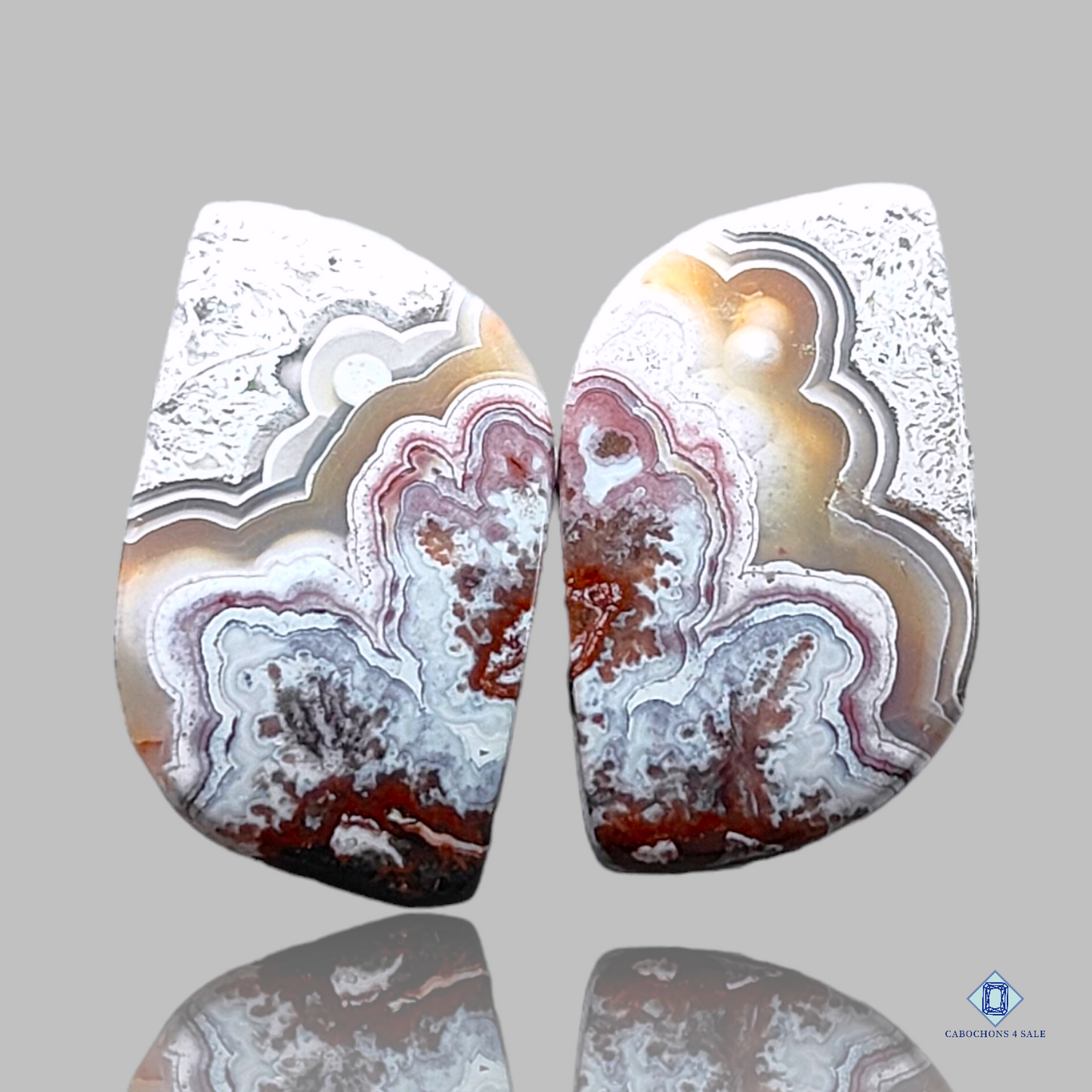 Crazy Lace Agate-Fancy-cabochons