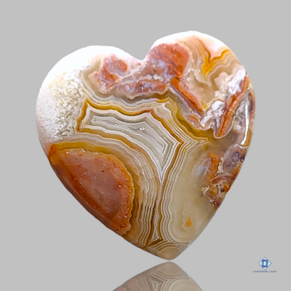 Crazy Lace Agate-Heart-Cabochons