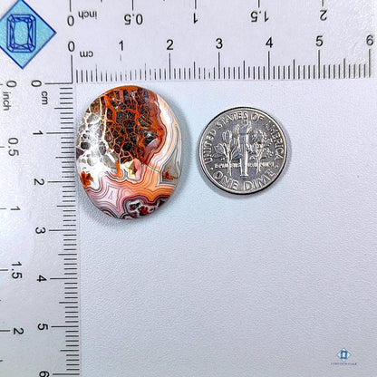 Crazy Lace Agate Oval Cabochons