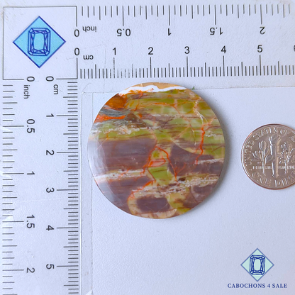 Creek Jasper Round Cabochons