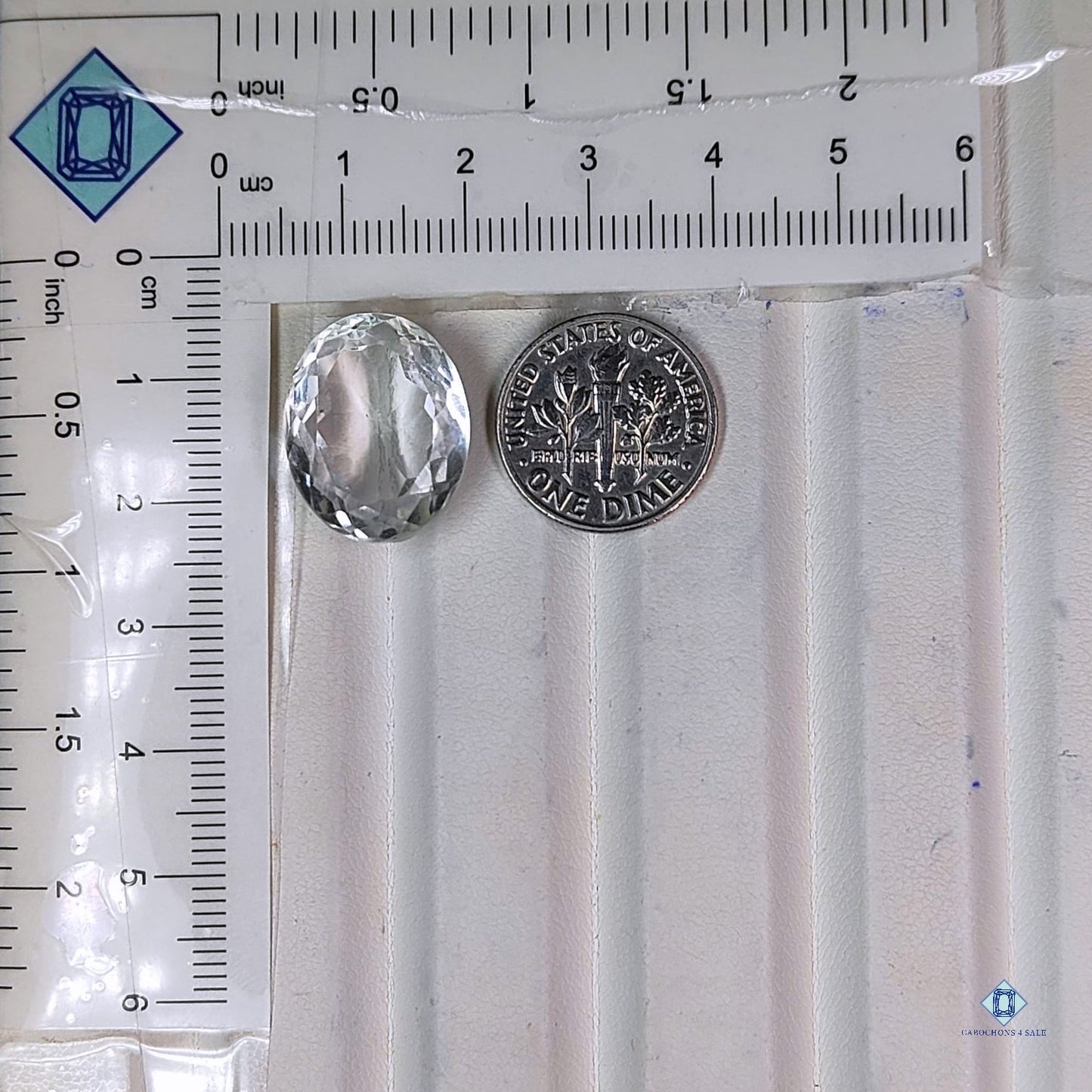 Crystal Quartz Oval All Cuts