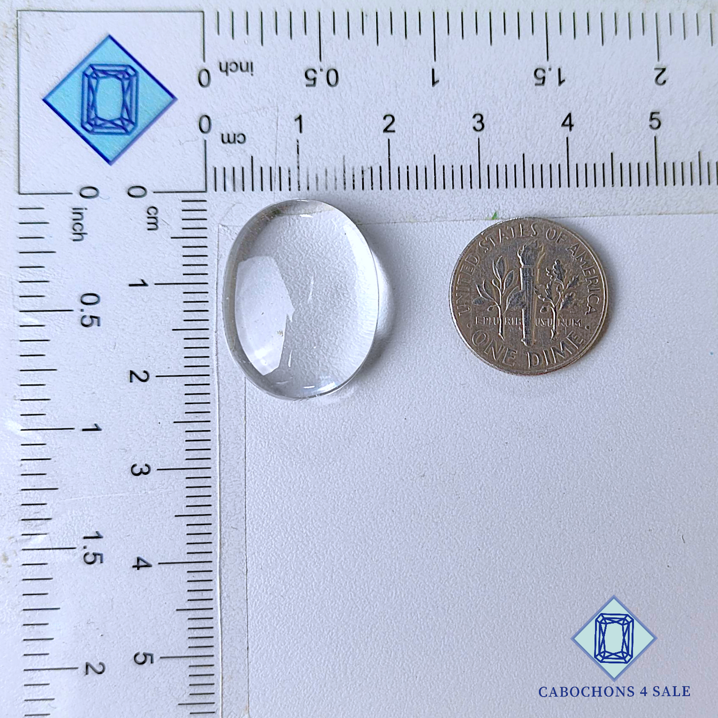 Crystal Quartz Oval Cabochons