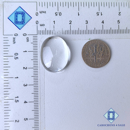 Crystal Quartz Oval Cabochons