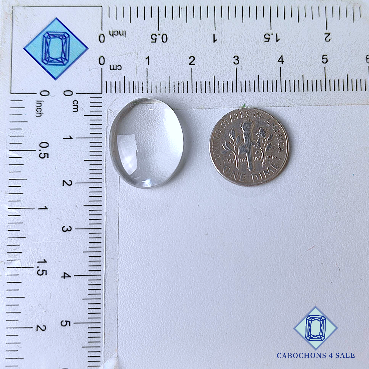 Crystal Quartz Oval Cabochons