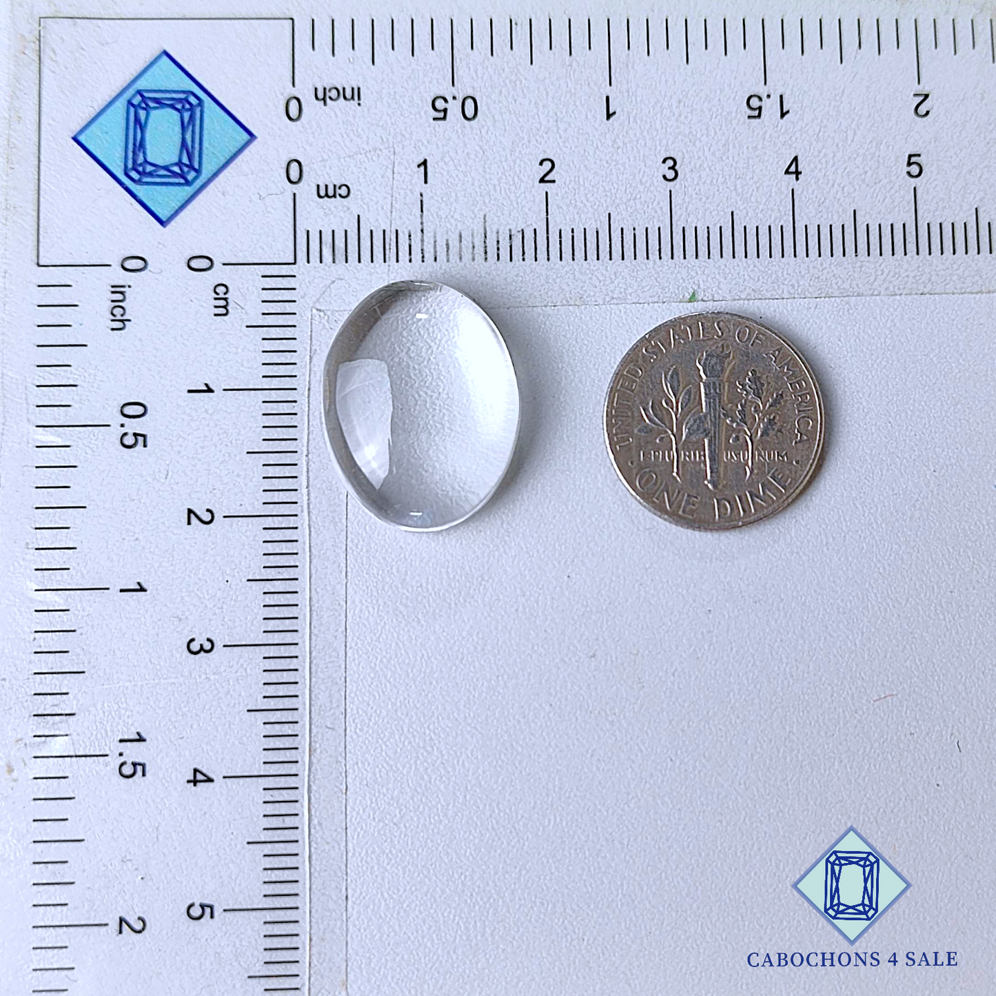 Crystal Quartz Oval Cabochons