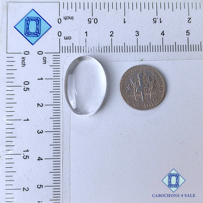 Crystal Quartz Oval Cabochons