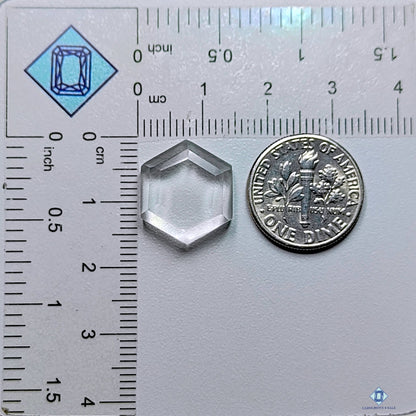 Crystal Quartz Hexagon All Cuts