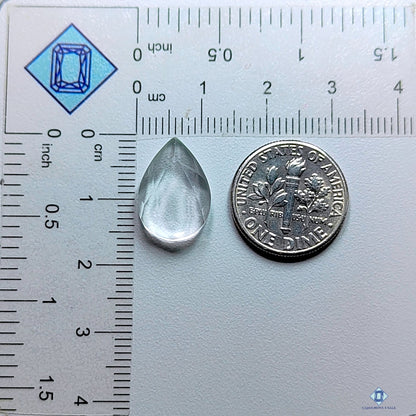 Crystal Quartz Pear All Cuts