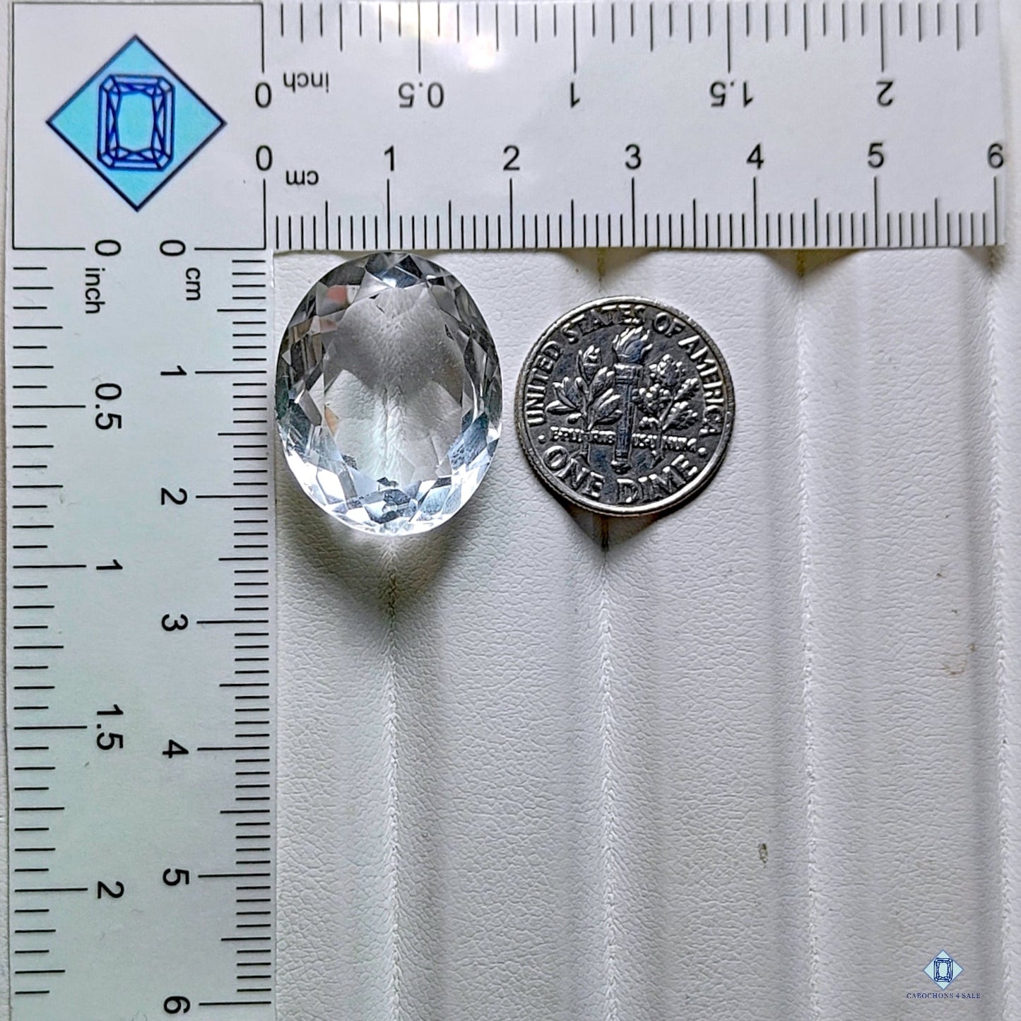 Crystal Quartz Oval All Cuts