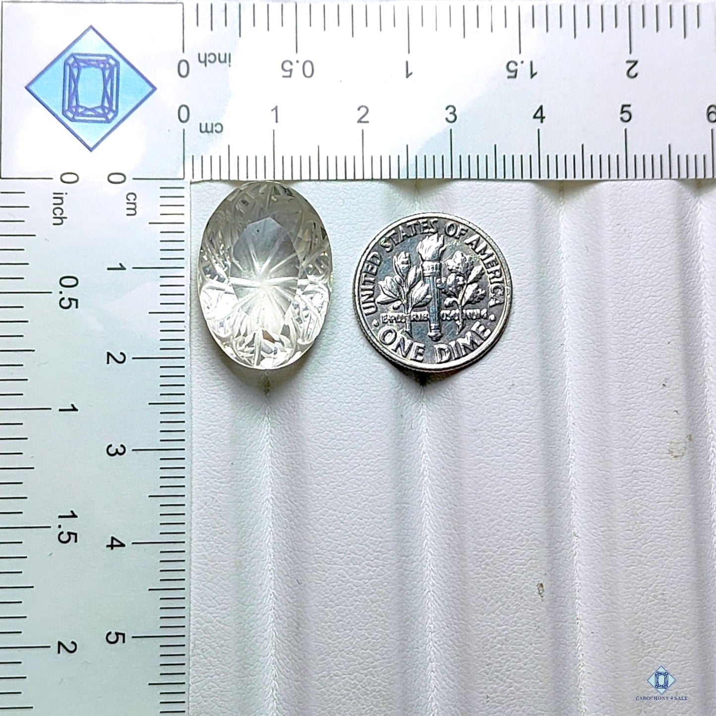 Crystal Quartz Oval All Cuts