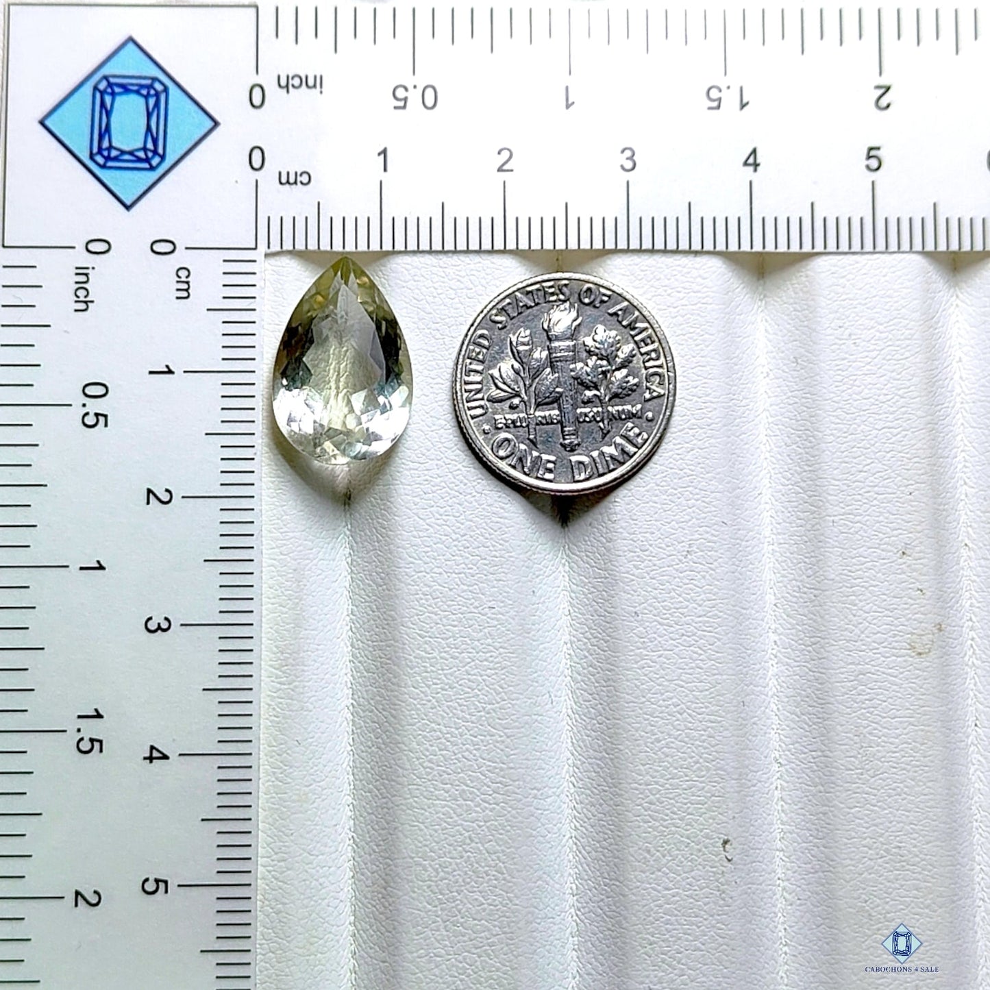 Crystal Quartz Pear All Cuts