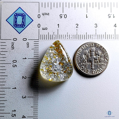 Crystal Quartz Doublets Pear Doublets