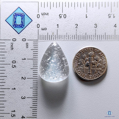 Crystal Quartz Doublets Pear Doublets