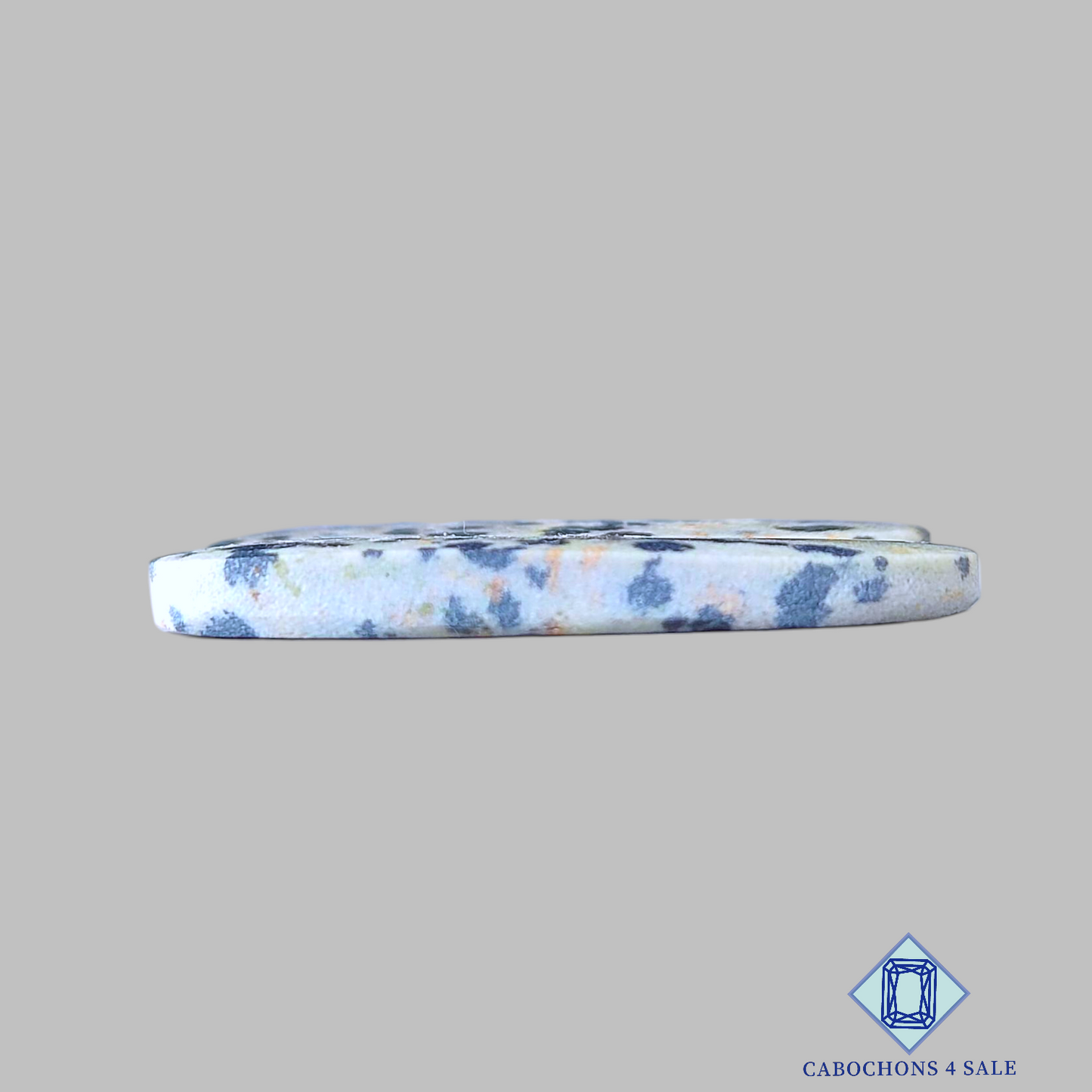 Dalmatian Jasper Oval Pairs