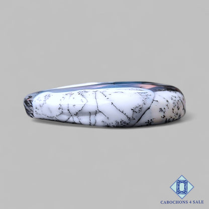 Natural Dendrite Agate Gemstone  Pear Cabochons 29*20*6mm from India available for sale