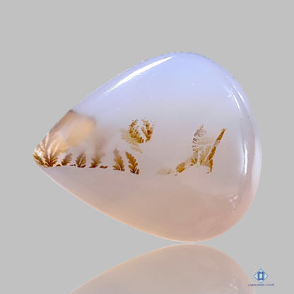 Dendritic Agate Pear Cabochons