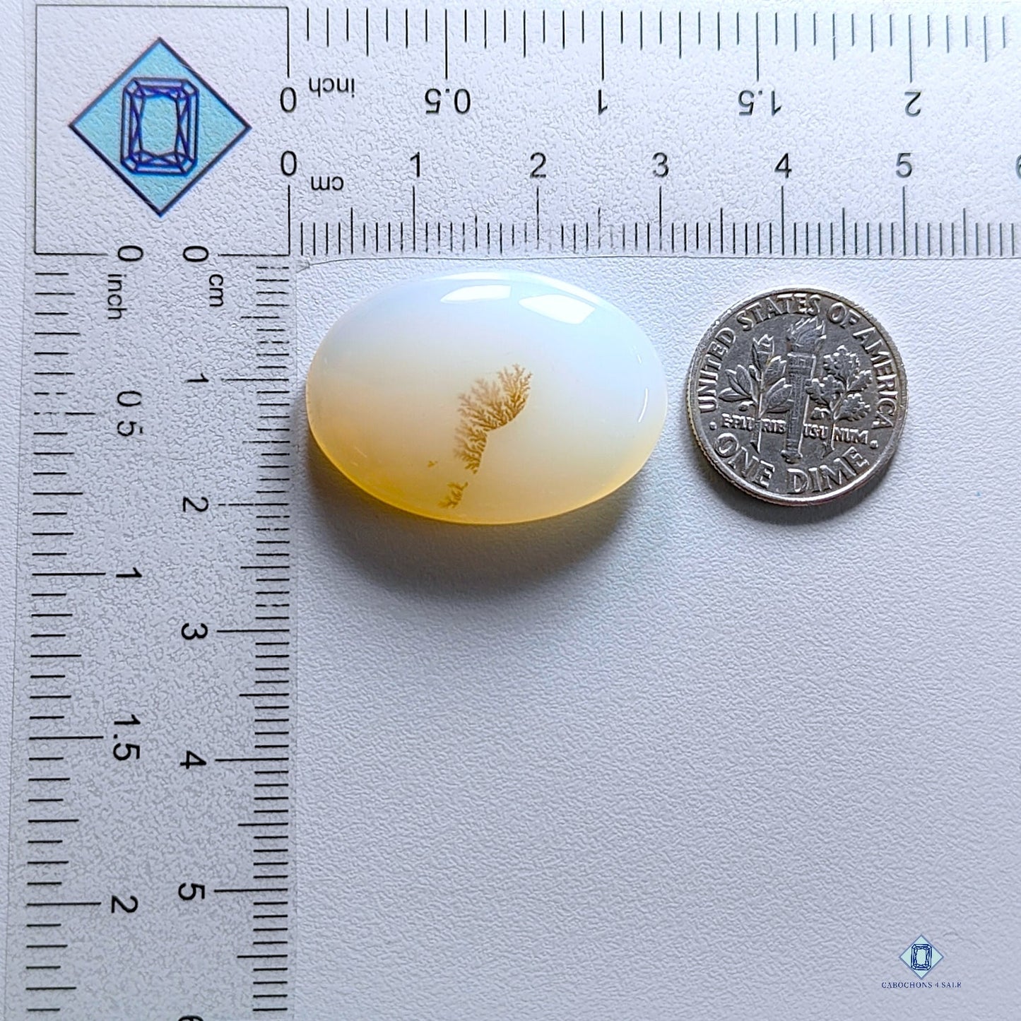 Dendritic Agate Oval Cabochons