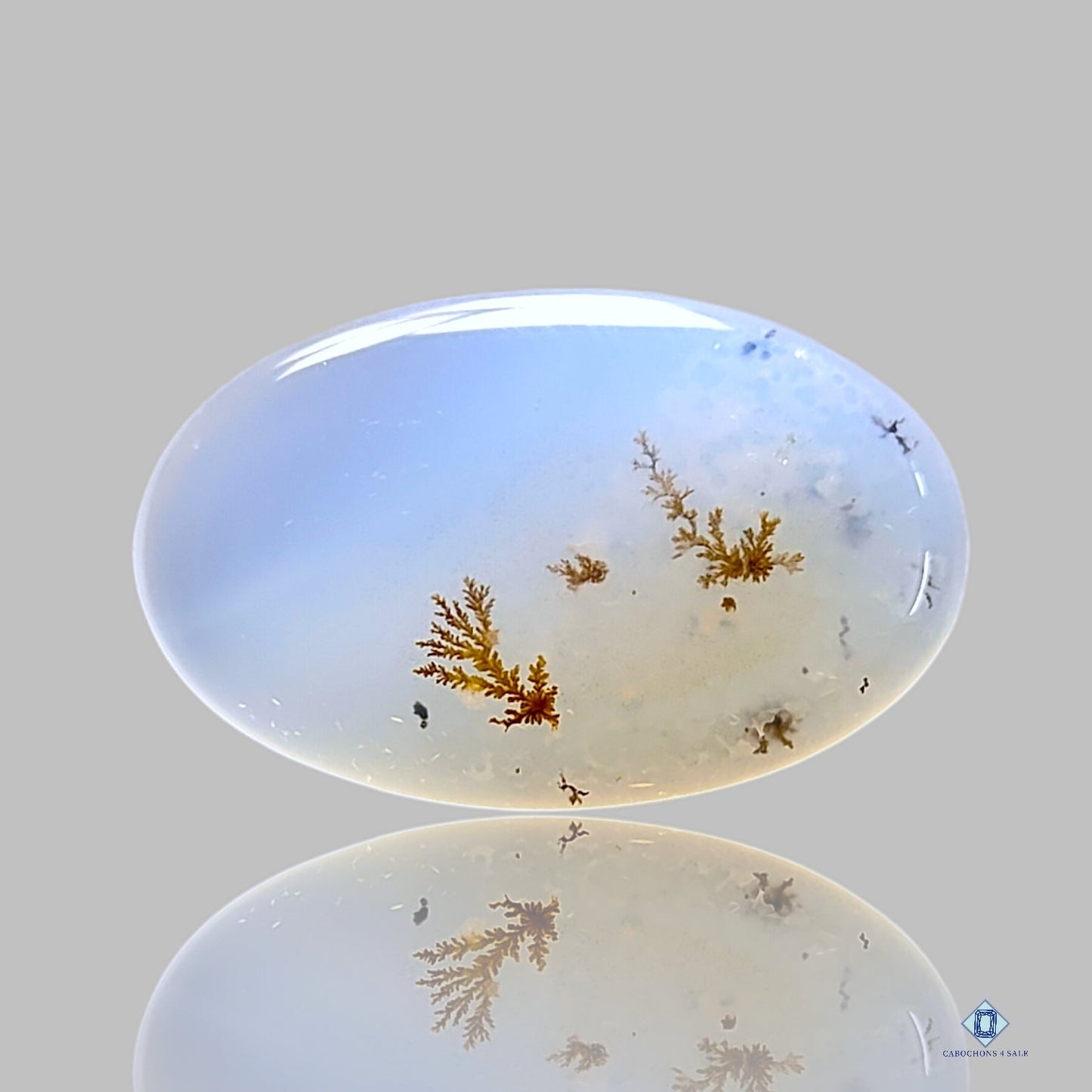 Dendritic Agate Oval Cabochons