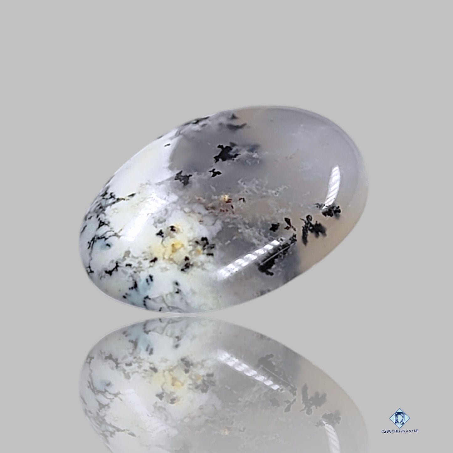 Dendritic Agate Oval Cabochons