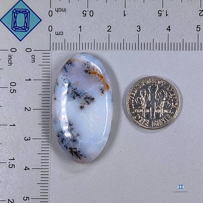 Dendritic Agate Oval Cabochons