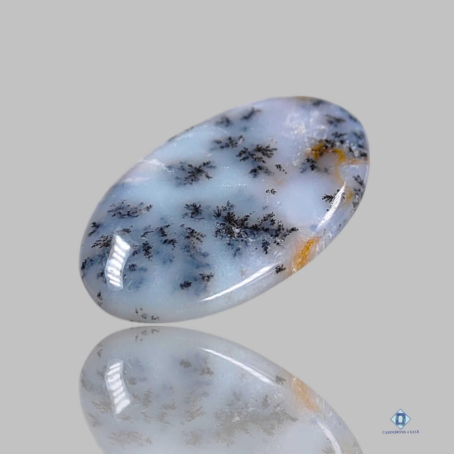 Dendritic Agate Oval Cabochons