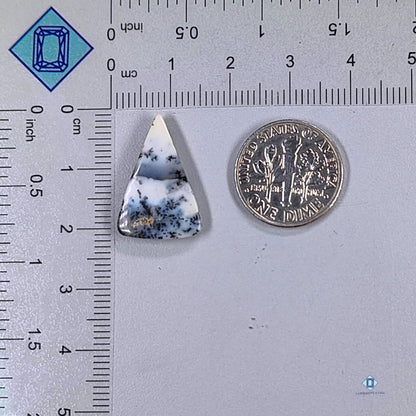 Dendritic Agate Triangle Cabochons