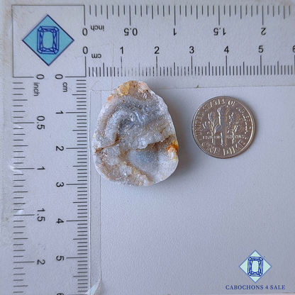 Desert Druzy Pear Druzy