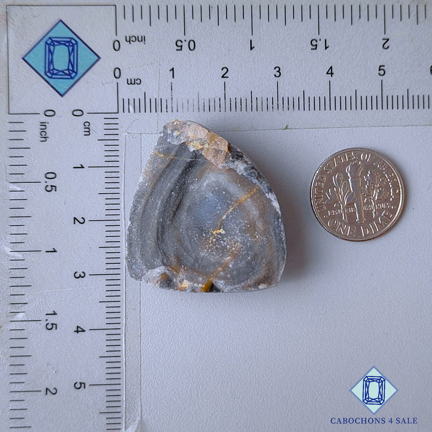 Desert Druzy Pear Druzy