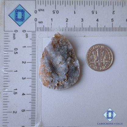 Desert Druzy Pear Druzy