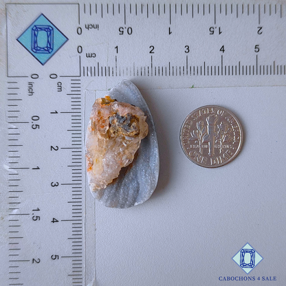 Desert Druzy Pear Druzy