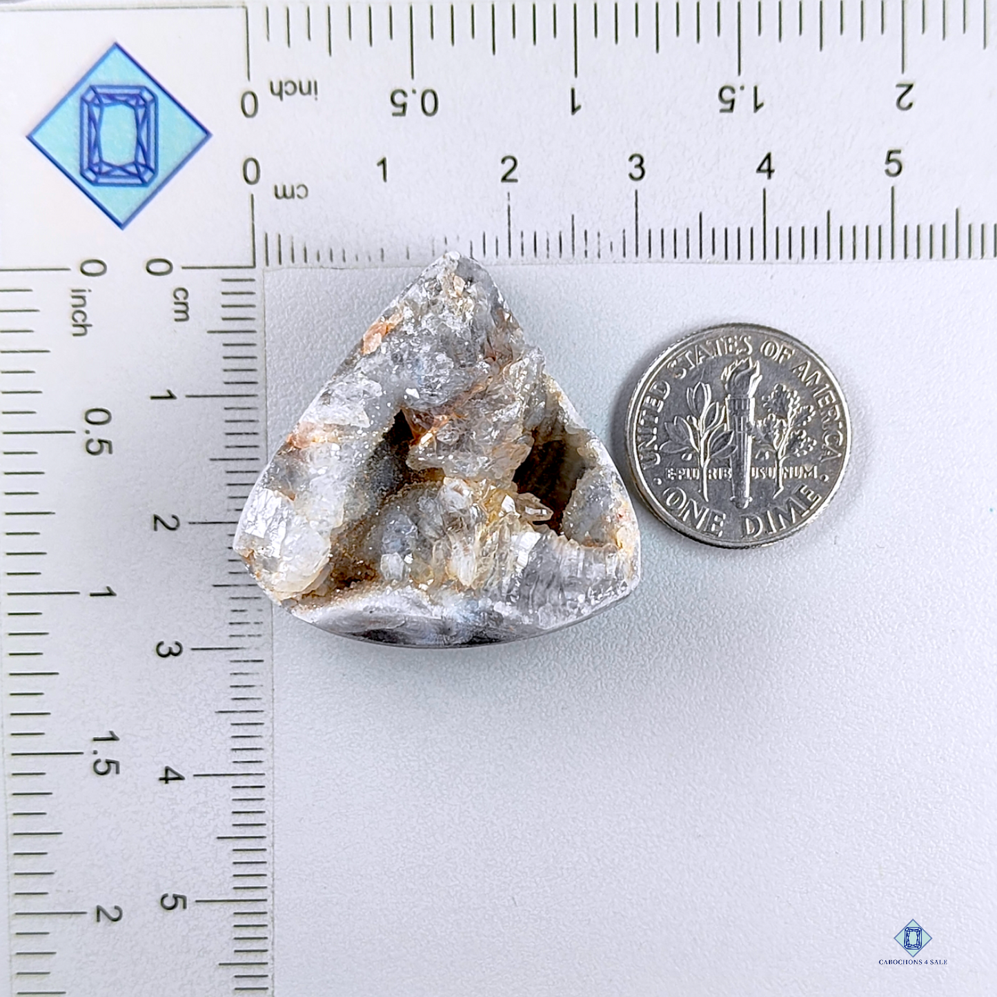 Desert Druzy Pear Druzy