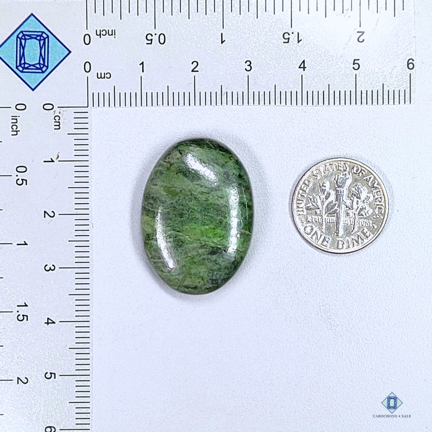 Diopside Oval Cabochons