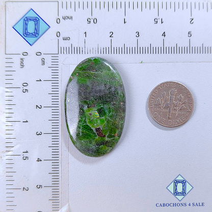 Dioptase Oval Cabochons 37*23*5mm