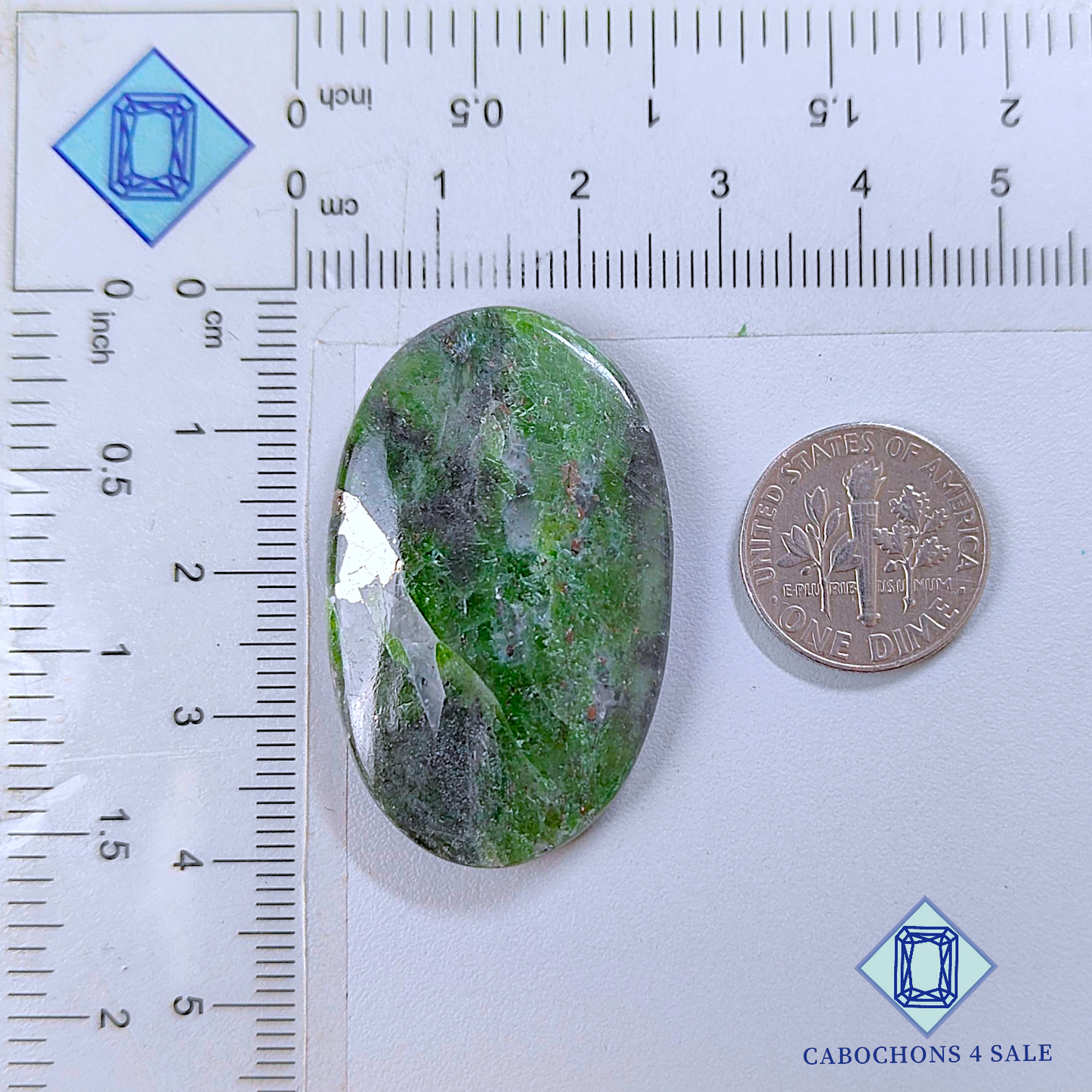 Dioptase Oval Cabochons 39*24*5mm