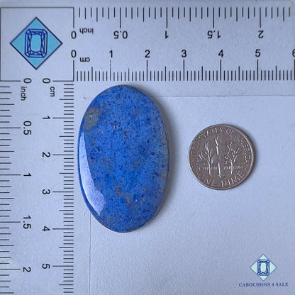 Natural Dumortierite Gemstone  Oval Cabochons 40*25*5mm from Brazil  available for sale
