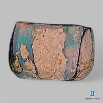 Natural Ethiopian Opal Gemstone Rectangle Druzy 11*9*5mm from Ethiopia available for sale