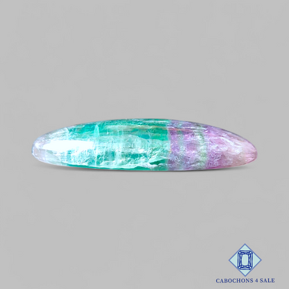 Feather Fluorite Oval Cabochons