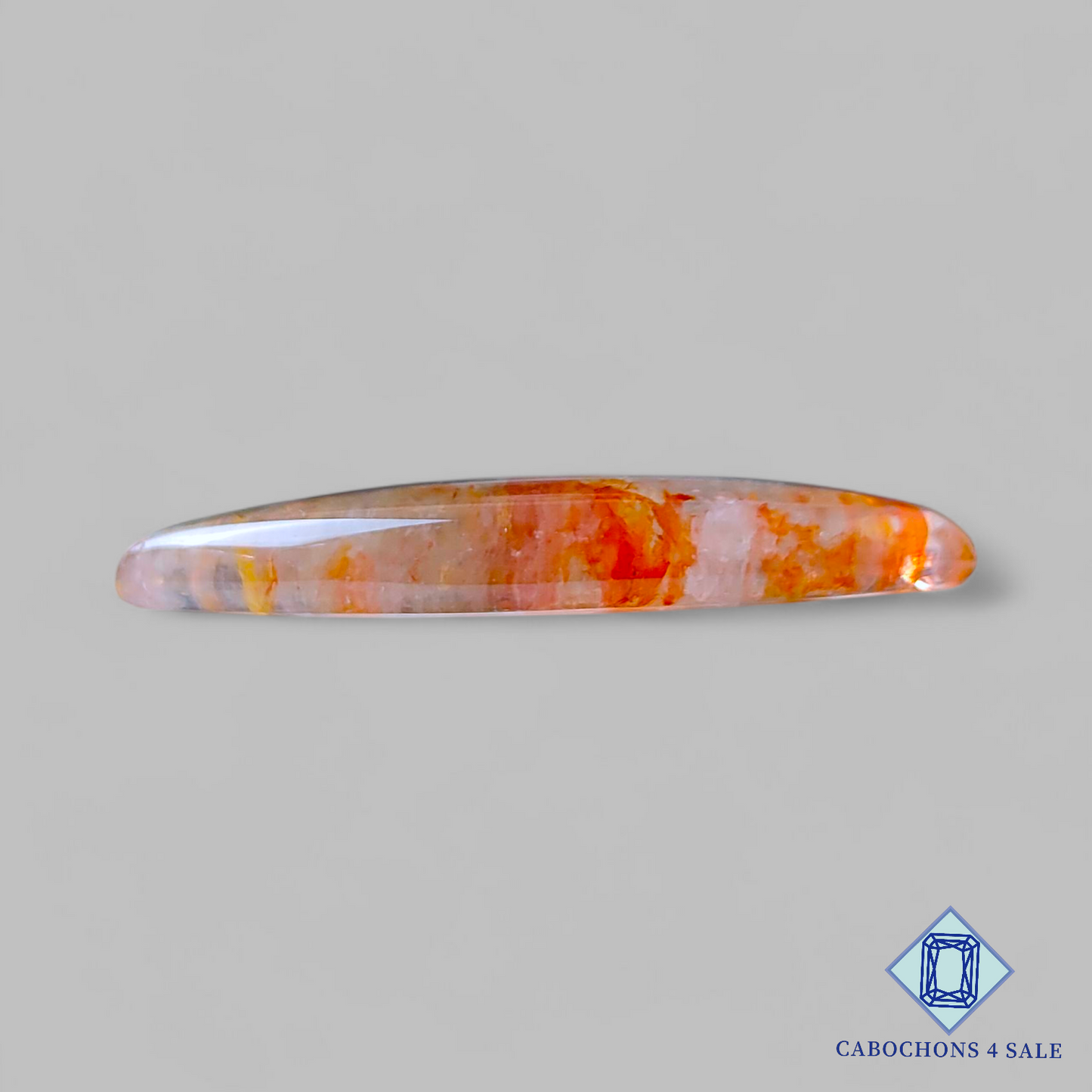 Fire Quartz Marquise Cabochons