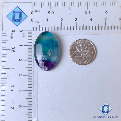 Fluorite Oval Cabochons